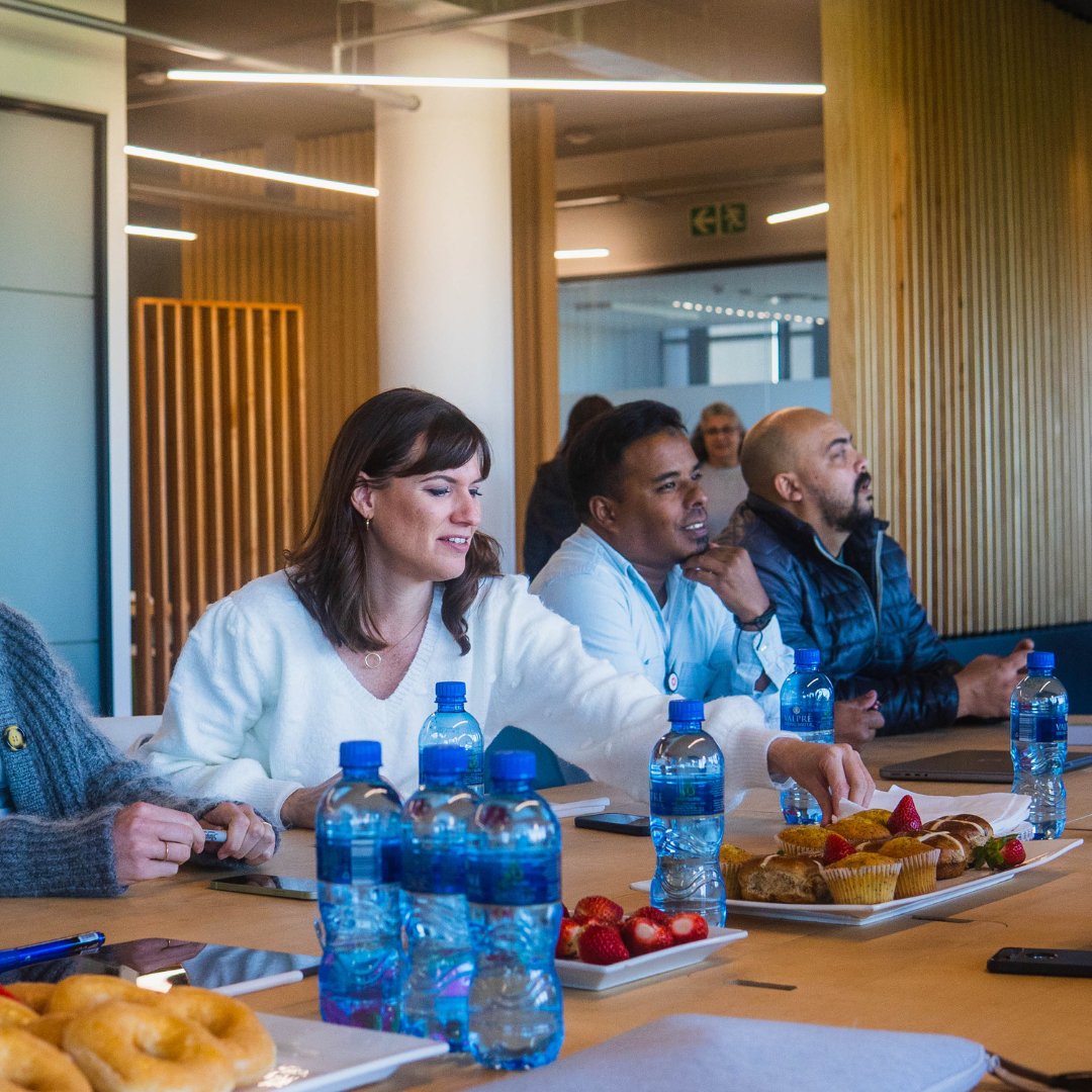 ByteOrbit's tweet photo. Every quarter, we host Product days, where our product team comes together to learn something new in the industry or to get introduced to new methods. 📚 We're practical people, so there's always some sort of collaboration and snacks, of course. #ByteLife https://t.co/h2CUrrCsEc