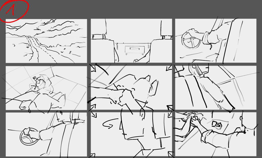 spoilproductio2's tweet photo. “Storyboards are an incredibly important tool for directors to communicate their vision to the crew, cast &amp; the post production team. @joesolomonuk,our director has been lucky enough to work with @patrycjasiedlecka,a super talented storyboard artist &amp; animator” on FOREVER FLOWERS https://t.co/NeXri7e7Xo