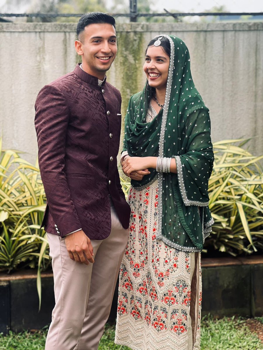 kbfc_manjappada's tweet photo. Congrats! @sahal_samad,on your engagement to Badminton player Reza Farhath.

#Manjappada #Engagement #Wishes #KBFC #YennumYellow https://t.co/DOEf8Epm8p