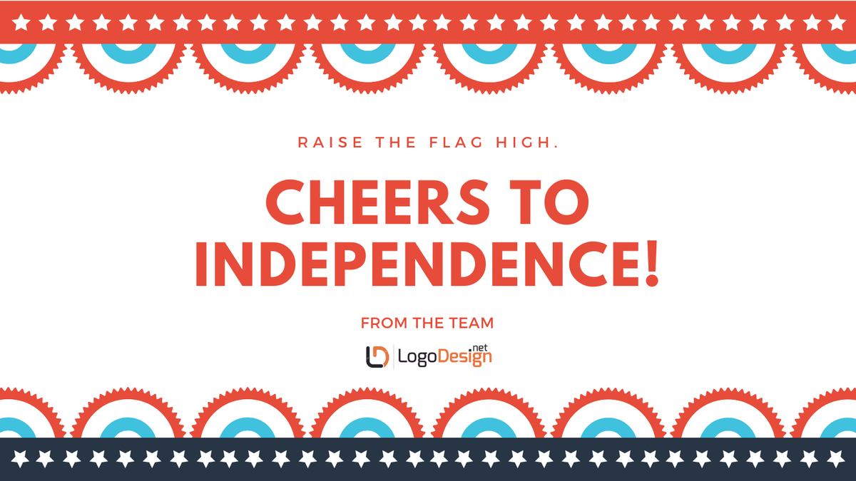 LogoDesign_Net's tweet image. Cheers to freedom! 

#happy4thofjuly #happy4th #4thjulyweekend