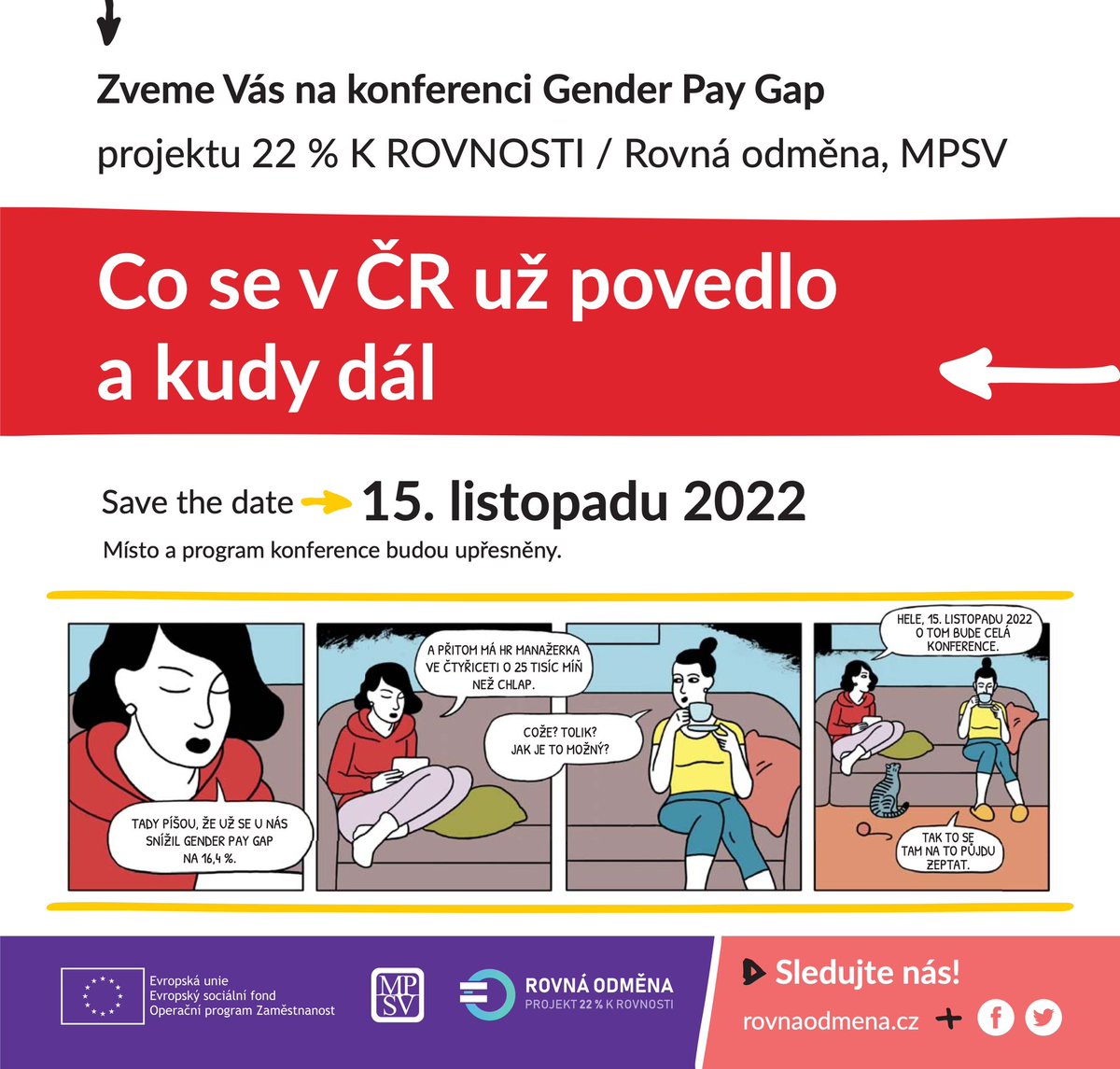 Rezervujte si datum. Místo a program upřesníme. A ještě se připomeneme. 🙂