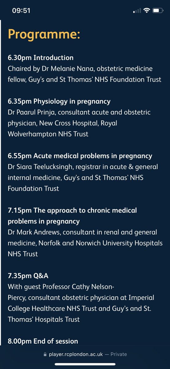 Melanie Nana (@melanie_nana1) on Twitter photo π 1 week to go until the <a href="/RCPhysicians/">Royal College of Physicians</a> trainee series βmedical problems in pregnancyβ
βοΈ Ideal for IMT and specialty registrars
Sign up here: player.rcplondon.ac.uk/live-sign-in/tβ¦
<a href="/PrinjaPaarul/">βπππ£π¦π βπ£ππππ</a> @sariabella <a href="/MjAndrews17/">M j Andrews</a> @nelson_piercy π 1 week to go until the <a href="/RCPhysicians/">Royal College of Physicians</a> trainee series βmedical problems in pregnancyβ
βοΈ Ideal for IMT and specialty registrars
Sign up here: player.rcplondon.ac.uk/live-sign-in/tβ¦
<a href="/PrinjaPaarul/">βπππ£π¦π βπ£ππππ</a> @sariabella <a href="/MjAndrews17/">M j Andrews</a> @nelson_piercy