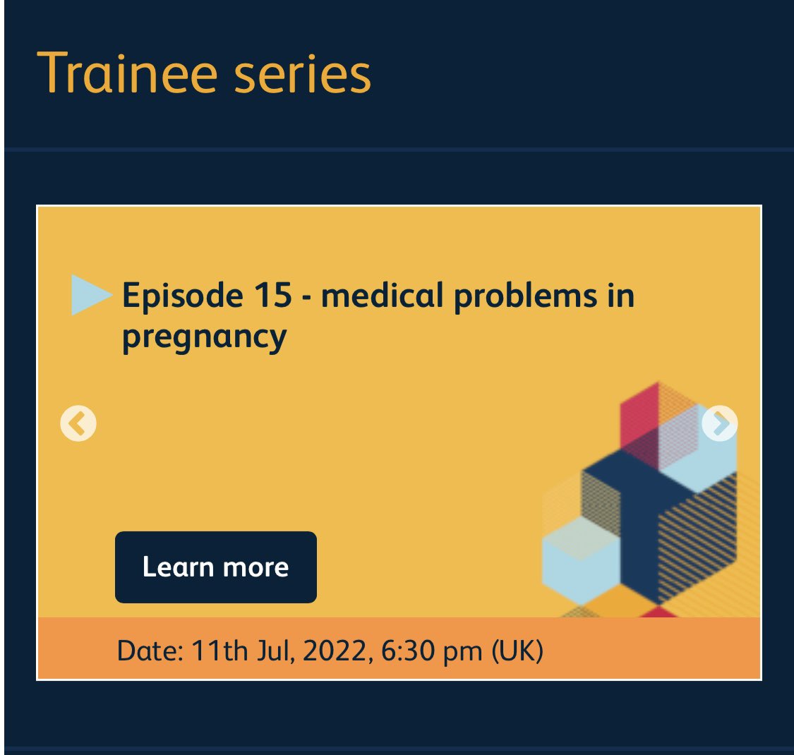 Melanie_Nana1's tweet image. 🌟 1 week to go until the @RCPhysicians trainee series ‘medical problems in pregnancy’

⭐️ Ideal for IMT and specialty registrars

Sign up here: player.rcplondon.ac.uk/live-sign-in/t…

@PrinjaPaarul @sariabella @MjAndrews17 @nelson_piercy