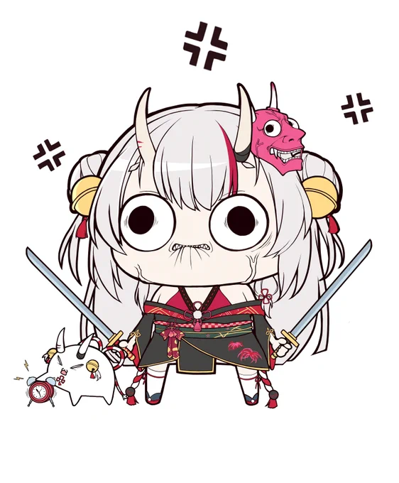 ブチ切れホロライブNo.28 あやめ先輩
#百鬼絵巻 