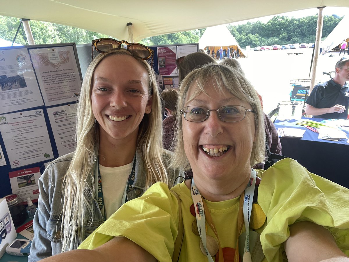 UHS OHWellbeing - working together at Wellfest 22