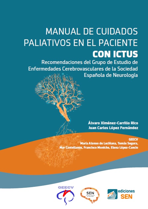 Hemos publicado el “Manual de Cuidados Paliativos en el Paciente con Ictus”
Es el primer trabajo español en abordar las recomendaciones en el ámbito de los cuidados paliativos en el ictus agudo y puedes acceder a el en: sen.es/noticias-y-act…
#Neurologia #Ictus