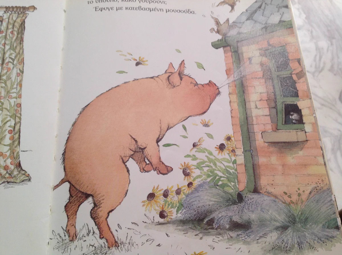 『三匹の子豚』ならぬ『三匹の子オオカミ』！？登場する悪い豚の破壊力がすごいと話題にｗｗ