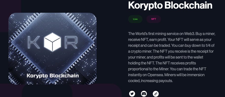 KadenaSpaceMan's tweet photo. I found four $KDA #mining projects using the #UtilityNFTs from the @KadenaEcosystem website.
1. @KadenaHashing
2. @KDAMiningClub
3. @FullSpendYC
4. Impressive with @KorBlockchain immersion cooling miners 😍
#KDA #Kadena #Pact #PoW #dApp #NFTs #GoldShellMiner #MiningFarm https://t.co/CU0G3H9UAu