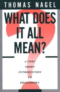 Life may be not only meaningless but absurd.

Happy Birthday philosopher, Thomas Nagel. 