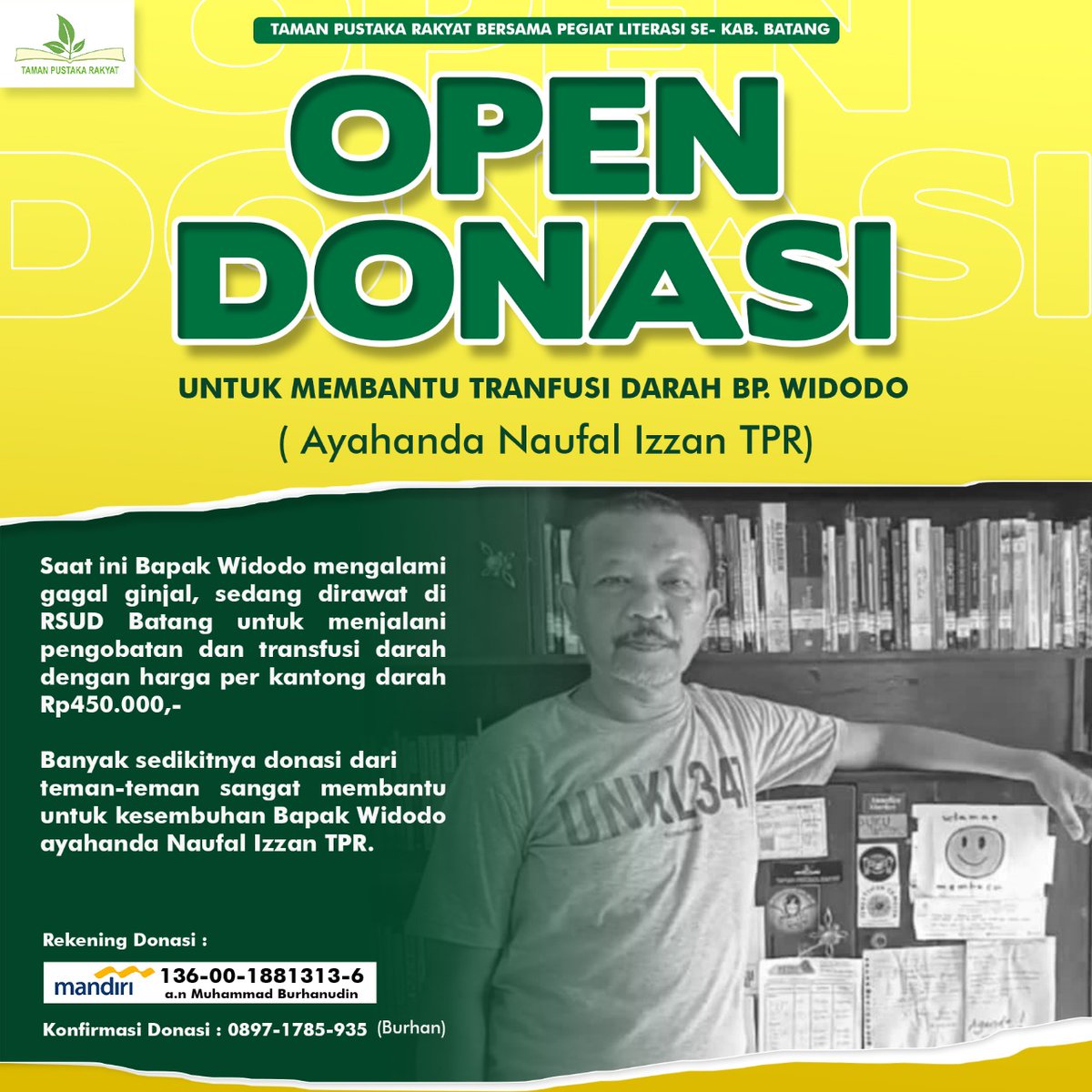 Perpustakaan Jalanan Limpung tweet media
