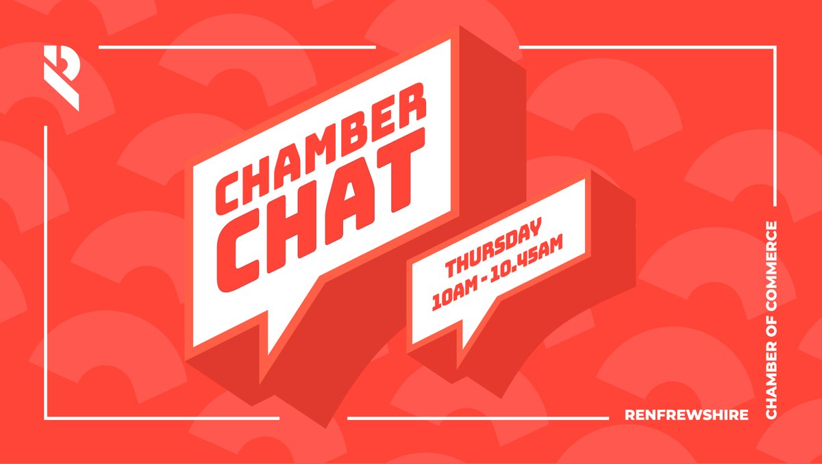 🗓️Date for your dairy: our next Chamber Chat takes place on Thursday 18 August. Robert Kinniburgh, Business Growth Adviser <a href="/RenCouncil/">RenCouncil</a>, will give an update on all available grants &amp; funding for businesses in #Renfrewshire. More info &amp; book 👉members.renfrewshirechamber.com/calendar_detai…