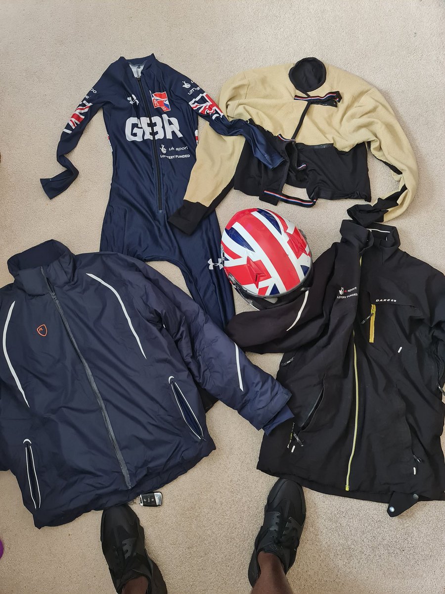 Bobsleigh care package! If anyone needs any of this plus a few extra bits just DM me👍🏿