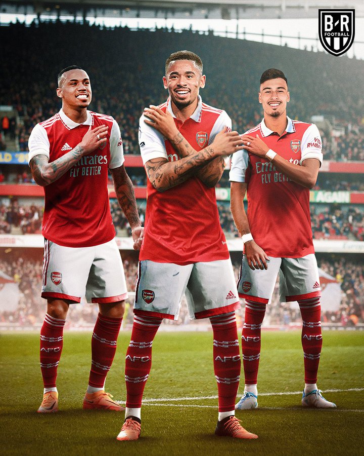 Nine Stunning Photos Of Arsenal S New No 9 Gabriel Jesus Emerges Sportsbrief Com