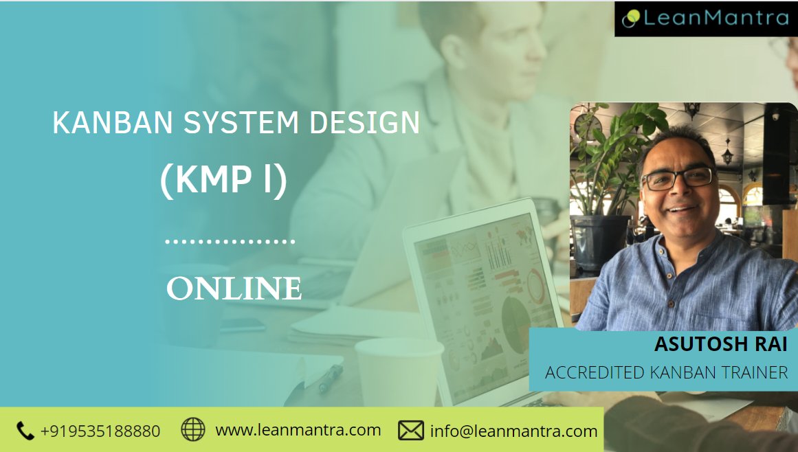 MantraLean's tweet photo. Learn the driving principles of Kanban and the practices behind designing a Kanban board in our upcoming session - Kanban System Design (KMP I) on the 9th &amp; 10th of July 2022.
Visit https://t.co/LJ2QChaN0i for more information!

#Kanban #KanbanSystemDesign #KMPI https://t.co/onwgEEVpX5