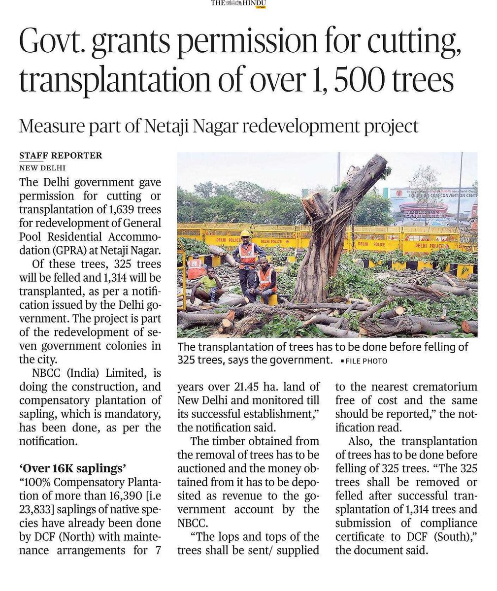 NehaKoppula's tweet photo. #SaveTreesSaveDelhi https://t.co/tAizqsHRWH