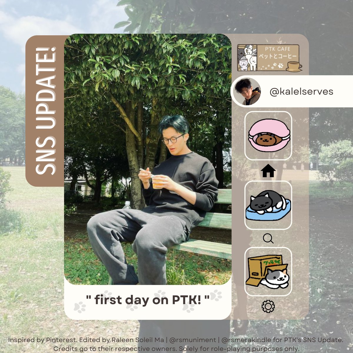 kalelserves's tweet photo. ㅤ ㅤ
    ⌕ Yangco road, Baguio
    ﹫ kalelserves  ◴  1:20PM

     ❛  first day on PTK!

ㅤ https://t.co/EfSvtFAAcz