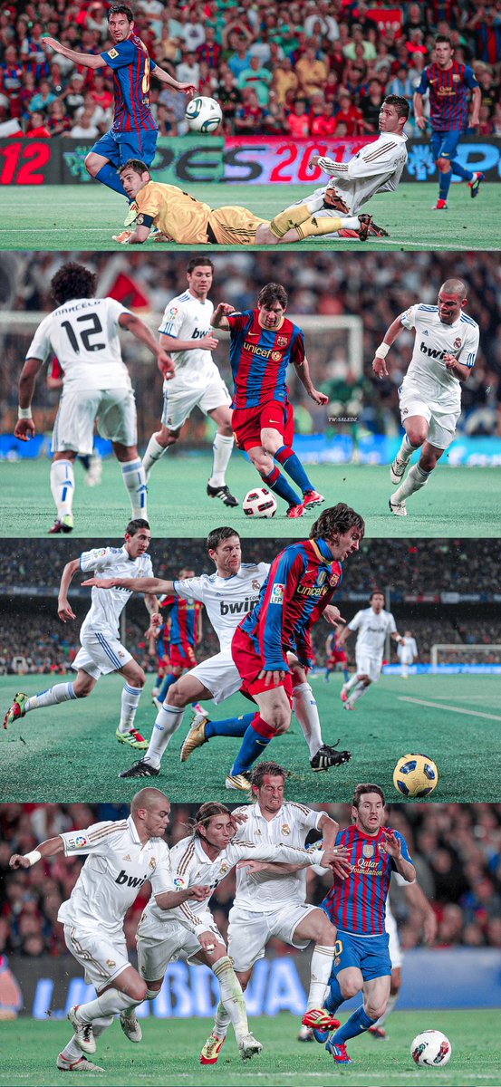 Leo Messi making Real Madrid his b¡tch 🔥