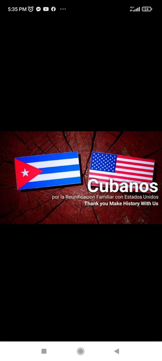 A decision can change many lives, the family deserves to be united, children must be by their parents' side!
#ConsularServicesInCuba #CFRP #CP1 #CP3 #F1 #F2b #F3 #F4 #FamiliesBelongTogether <a href="/POTUS/">President Donald J. Trump</a> <a href="/FLOTUS/">First Lady Melania Trump</a> <a href="/USEmbCuba/">Embajada de los Estados Unidos en Cuba</a> <a href="/SenatorMenendez/">Senator Bob Menendez</a> <a href="/SecBlinken/">Secretary Antony Blinken</a> <a href="/SecMayorkas/">ARCHIVED: Secretary Alejandro Mayorkas</a> <a href="/Cartajuanero/">Juan S. Gonzalez</a> <a href="/WHAAsst/">WhaaSt</a>