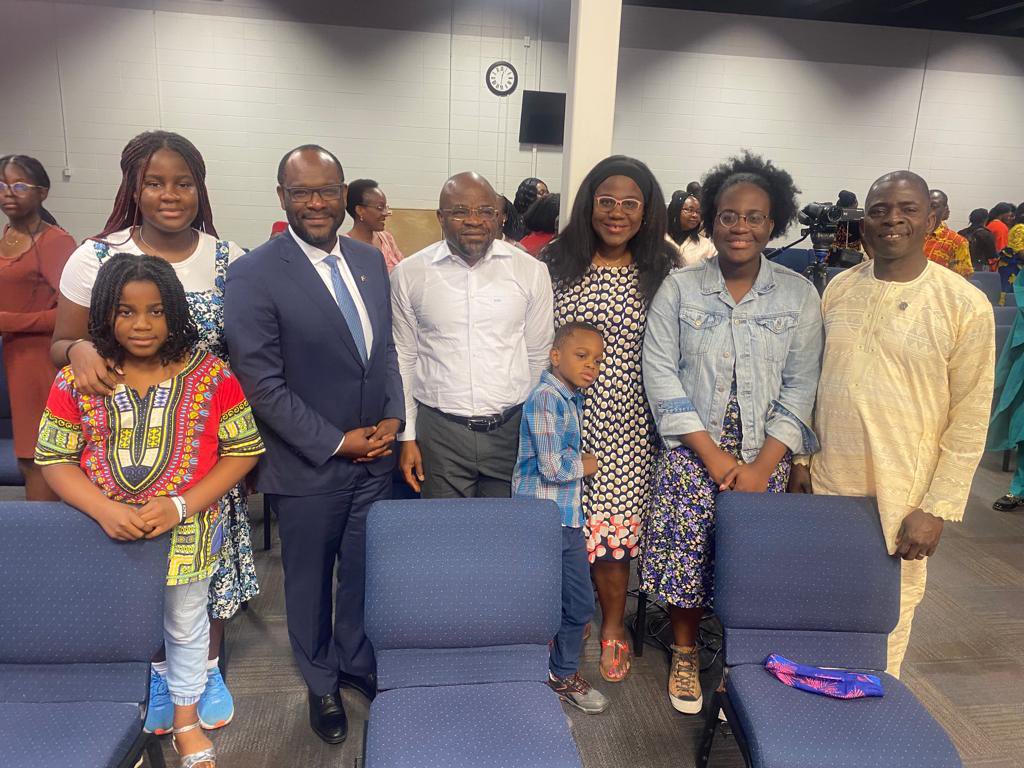 KayceeMaduYEG's tweet photo. I want thank the resident pastor, Reverend Dike Odimuko and all pastors and board of All Nations Full Gospel Church for inviting me to participate in its All Nations Day celebration today. It was a beautiful celebration of faith from multiple nations of the world. https://t.co/mEI8lCOPlw