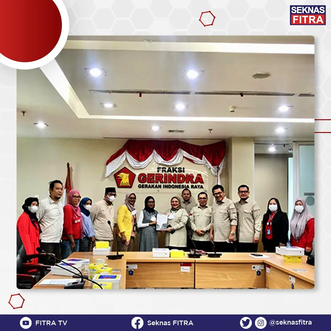 seknasfitra's tweet photo. Pagi ini Koalisi Reformasi Perlindungan Sosial #KRPS melaksanakan tatap muka dg Fraksi Gerindra DPRD DKI Jakarta untuk menyerahkan kajian pengembangan Program PKH Lokal di Jakarta.
#anakFITRA #SPRInasional #SPARK #IBP #PKH #Perlinsos #DaulatRakyatAtasAnggaran #GAP https://t.co/MTsy57uXk4