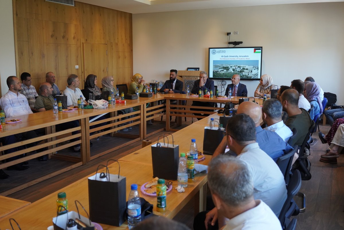 جامعة القدس تستقبل وفدًا من تركيا والبرتغال ضمن برنامج التبادل الأكاديمي
alquds.edu/ar/news-ar/sta…
#erasmus #erasmusplus #students #تبادل #طلاب #جامعة_القدس