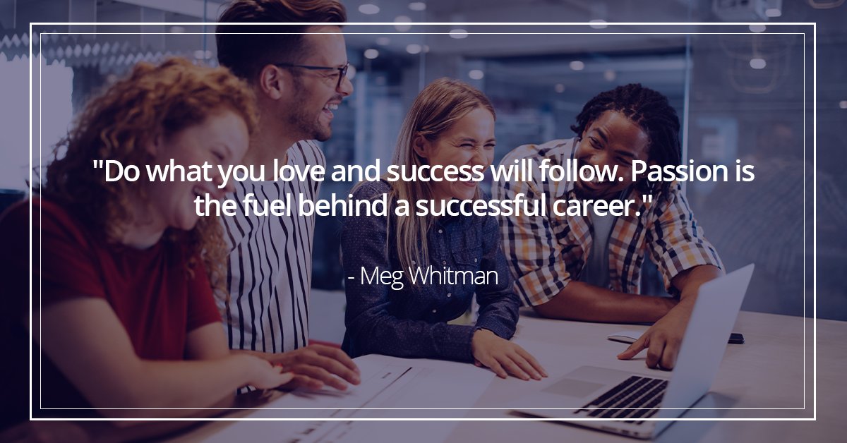 Without passion and a genuine love for what you do, striving for a successful career is almost futile.

#MondayMotivation #MondayMorning #MondayBlues #KnowledgeIsPower #GoodMorning #Entrepreneur