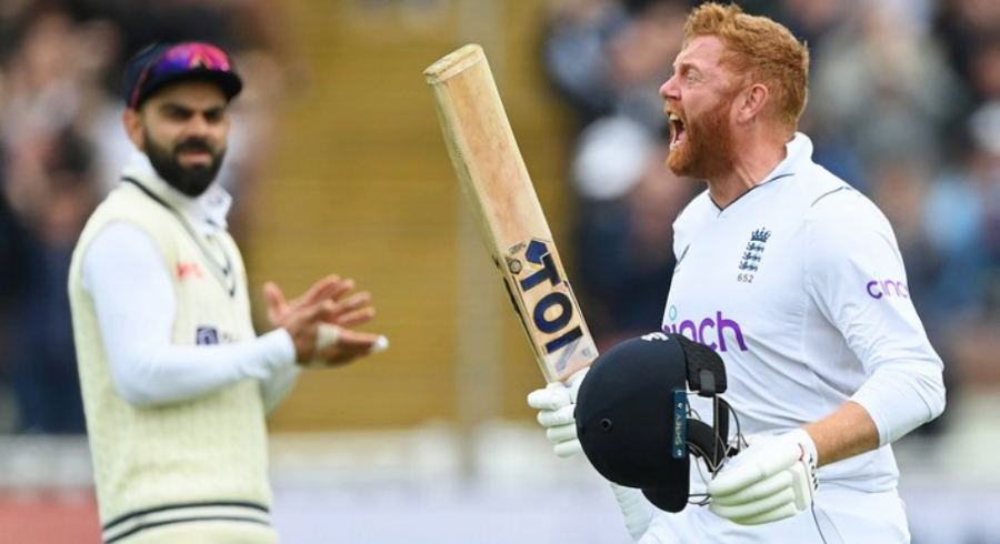 WATCH: Virat Kohli sledged Jonny Bairstow, which resulted in the England batter smash Indian bowlers across the park.

Read more: bit.ly/3nzwVgb

#ENGvIND
