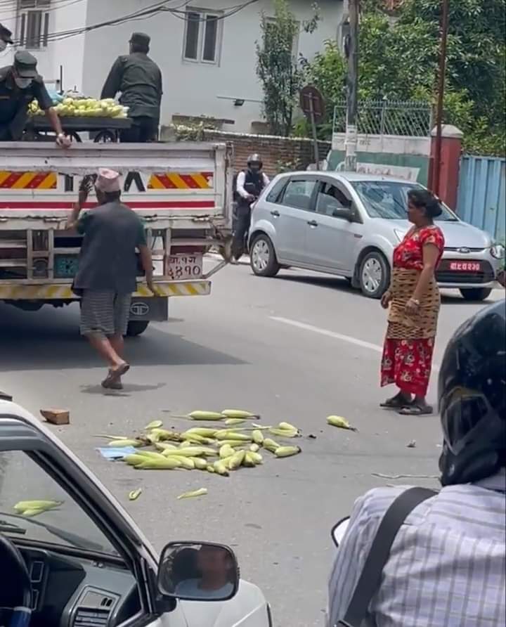 देश बेच्नको लागि  तिमी कुर्चिमा बस्न हुनि ।
अनि यनि अामा मकै बेच्न बाटोमा बस्न नहुनि