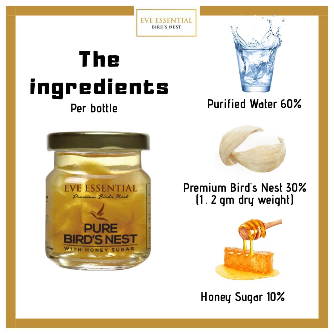 eveessential's tweet photo. Betapa magicnya Pure Honey ni sebab boleh memberi pelbagai manfaat kepada semua pengguna hanya dengan 3 bahan sahaja tauuu! Purified water, Honey &amp; Bird Nest ONLY! Syaratnya adalah sentiasa konsisten ok! https://t.co/x0grOE34XA