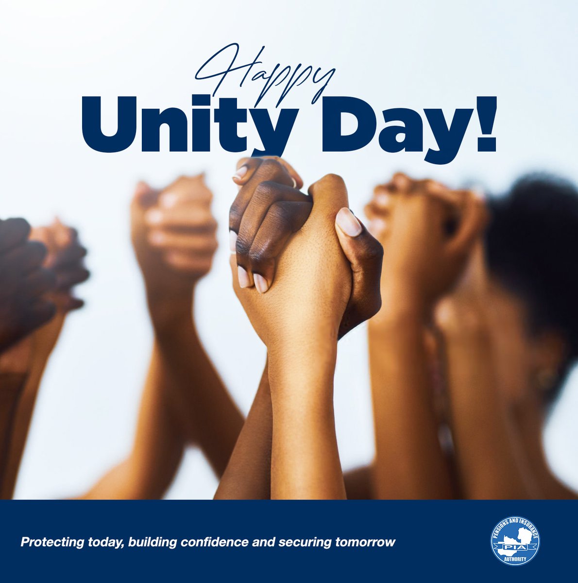 PIAZambia's tweet photo. Happy Unity Day!!
Warm wishes to you on this National Unity Day. Let us continue to join hands in working towards the betterment of our country and our people.
#PIA #UnityDayZambia https://t.co/Yh0zOKGGg7