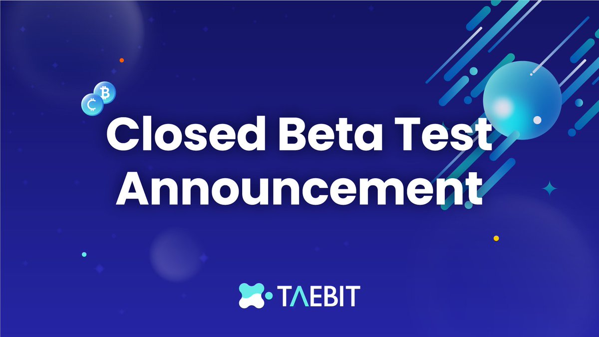 CBT is live now!

Thank you all for joining CBT. We are excited to showcase the world’s first decentralized #FOREX #DEX

Follow Telegram for the latest updates on Beta 2.0 participation buff.ly/3I9KBbf

#cryptotrading #cryptocurrencies #CryptoCommunity #taebit #defx #fx