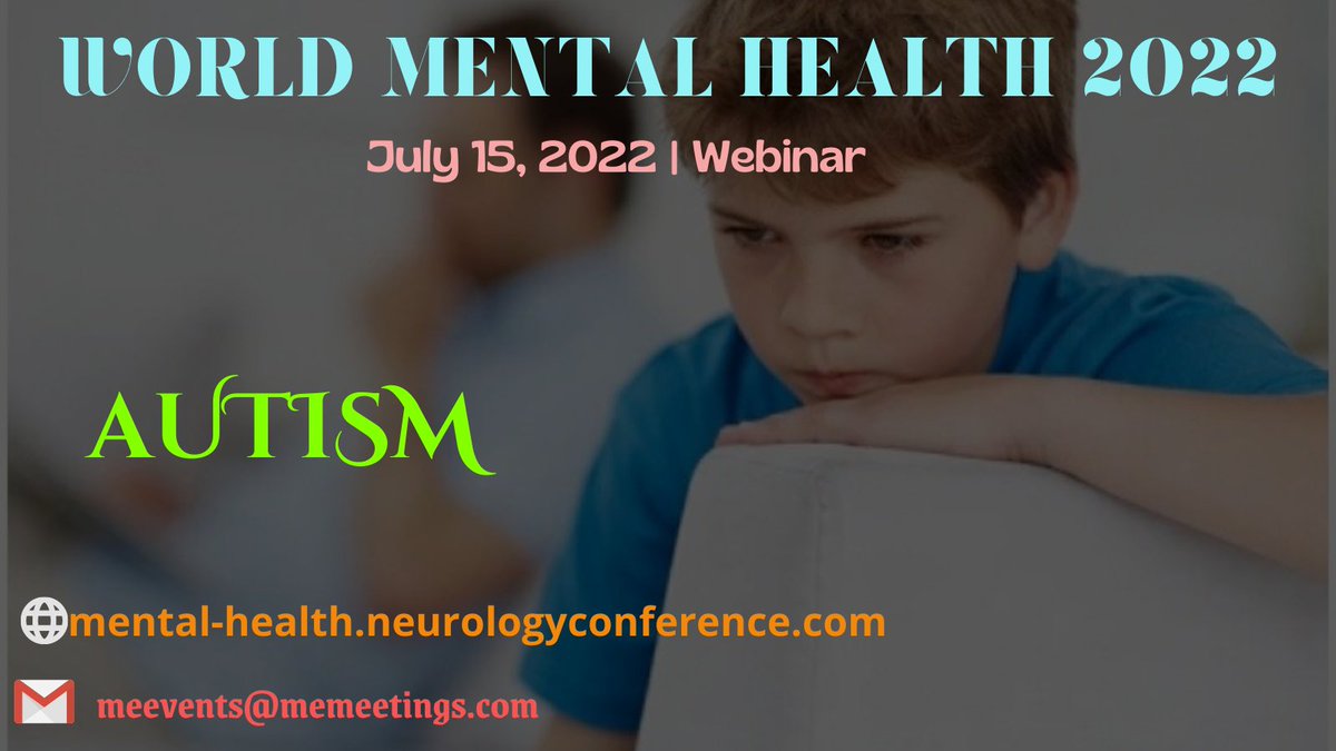 #Autism also called #autismspectrumdisorder, is a complicated condition that includes problems with #communication and #behavior. It can involve a wide range of symptoms and skills. #ASD can be a minor problem or a #disability that needs fulltime care.
#webinar