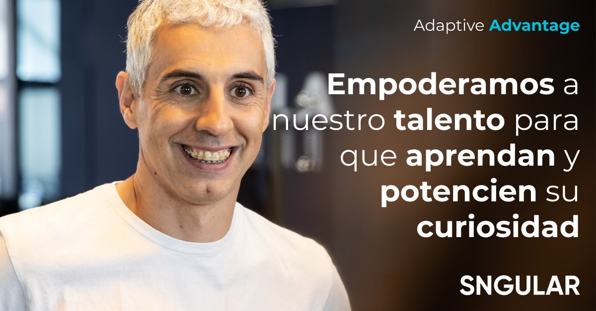 sngular's tweet photo. #AdaptiveAdvantage | La mejor herramienta para aprender es la curiosidad.
➡️https://t.co/M0c1YTvEGf https://t.co/iknHpsdvPC
