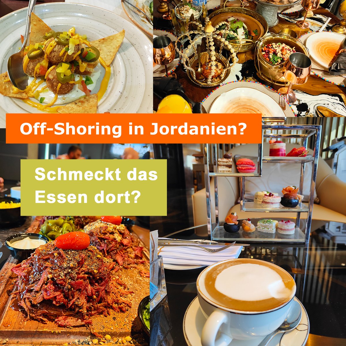 OliverGebert's tweet photo. Absolut. Wenn man im Ausland ist und das Essen nicht mag, dann wird man auf die Dauer nur widerwillig reisen. Die arabische, insbesondere die jordanische Küche ist sehr vielfältig. Von traditionell bis modern, lokal und international - man findet immer etwas.

Neugierig geworden? https://t.co/ZTo59bFftJ