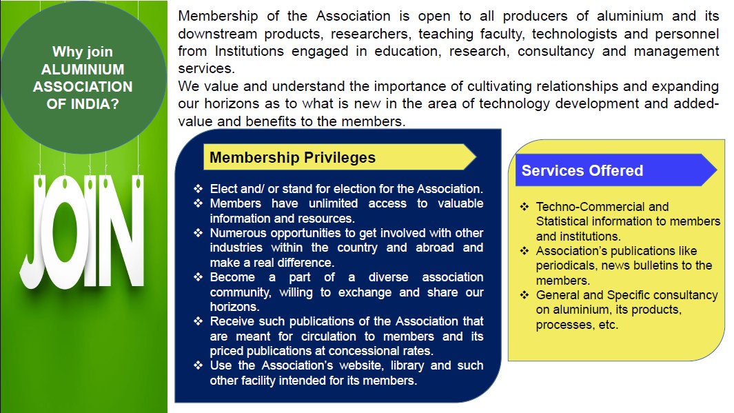 Aluminium Association of India (@aluminium1981) on Twitter photo 