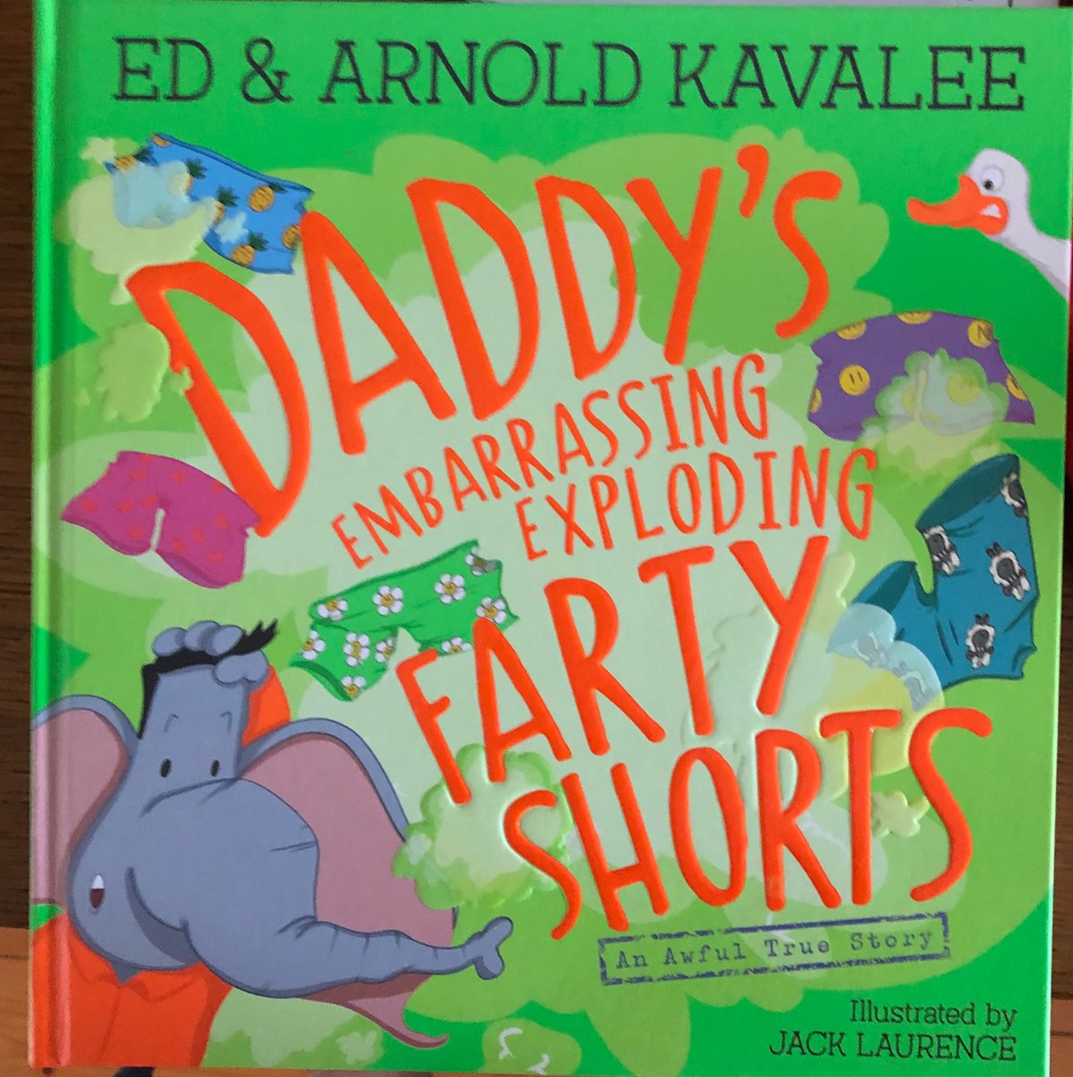 My 4 year old son and I have written a classy book- he’s assured me it’s what all the kids are laughing at- bigw.com.au/product/daddy-… #explodingfartyshorts #scholasticpressau #scholasticaustralia #picturebooks #Father'sDay