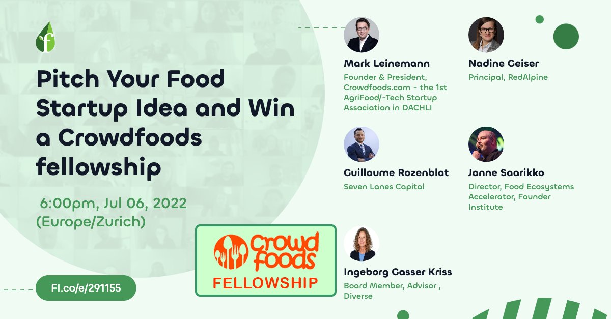 Founder Institute Food Ecosystems Accelerator tweet media