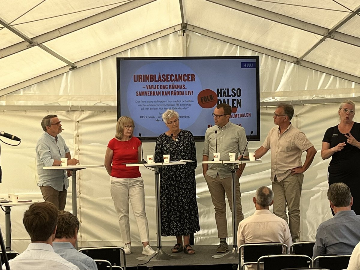 Multifaktoriella orsaker till sen diagnos och åtgärd vid urinblåsecancer trots att första symtom är så tydligt säger cancersamordnare Hans Hägglund - här behövs utveckling #Pfizer #Merck