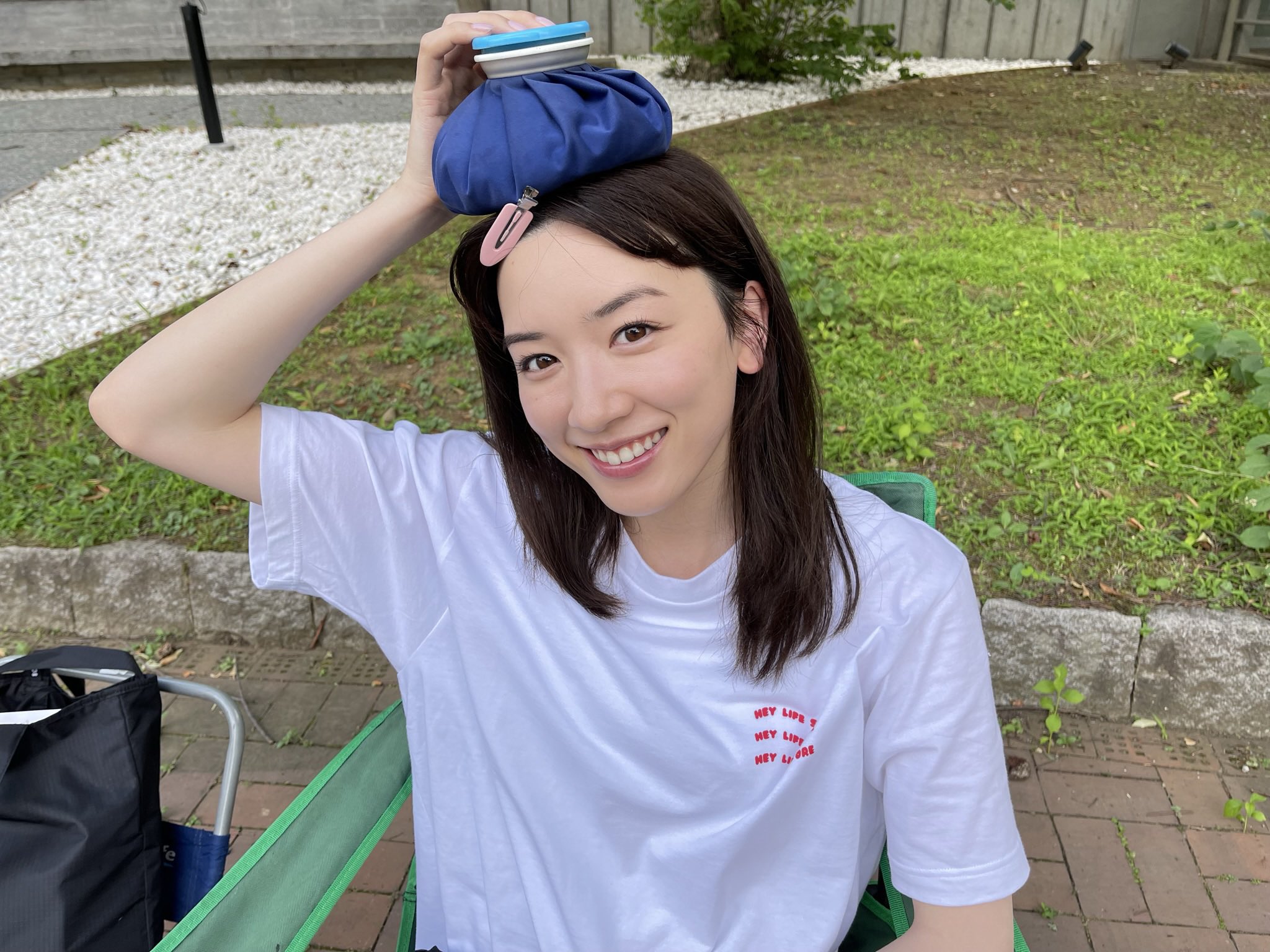 360＊永野芽郁さん　着用　『ユニコーンに乗って』　マウジー　ナンバーTシャツ ユニコーンに乗って 衣装 | 永野芽郁 ファッションまとめ (服