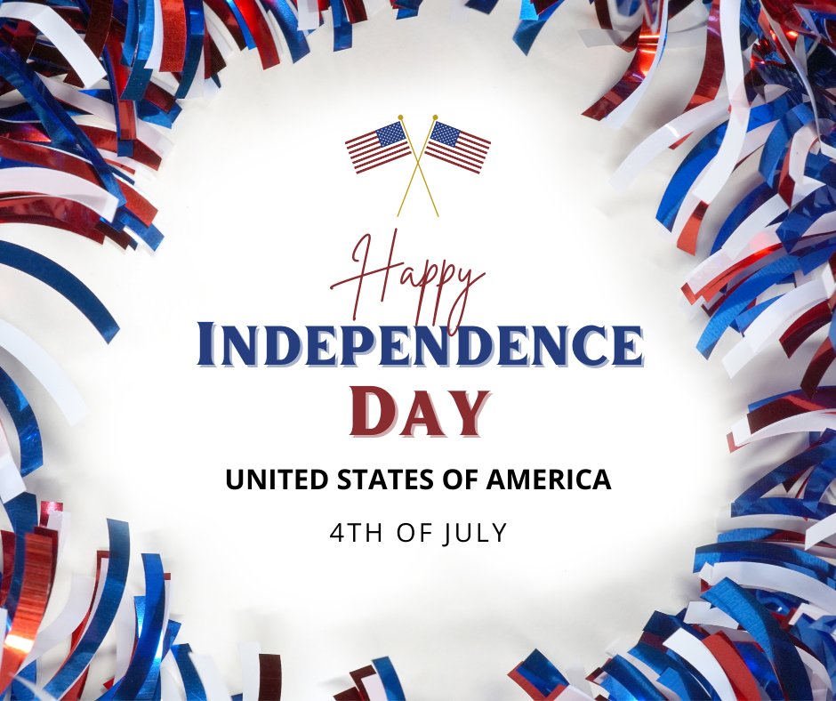 zelarsoft's tweet photo. #Zelar wishes a #Happyindependenceday to all Americans.
#HappyFourthOfJuly #USA #Freedom #americanindependenceday #america https://t.co/RiQrtNjPwJ