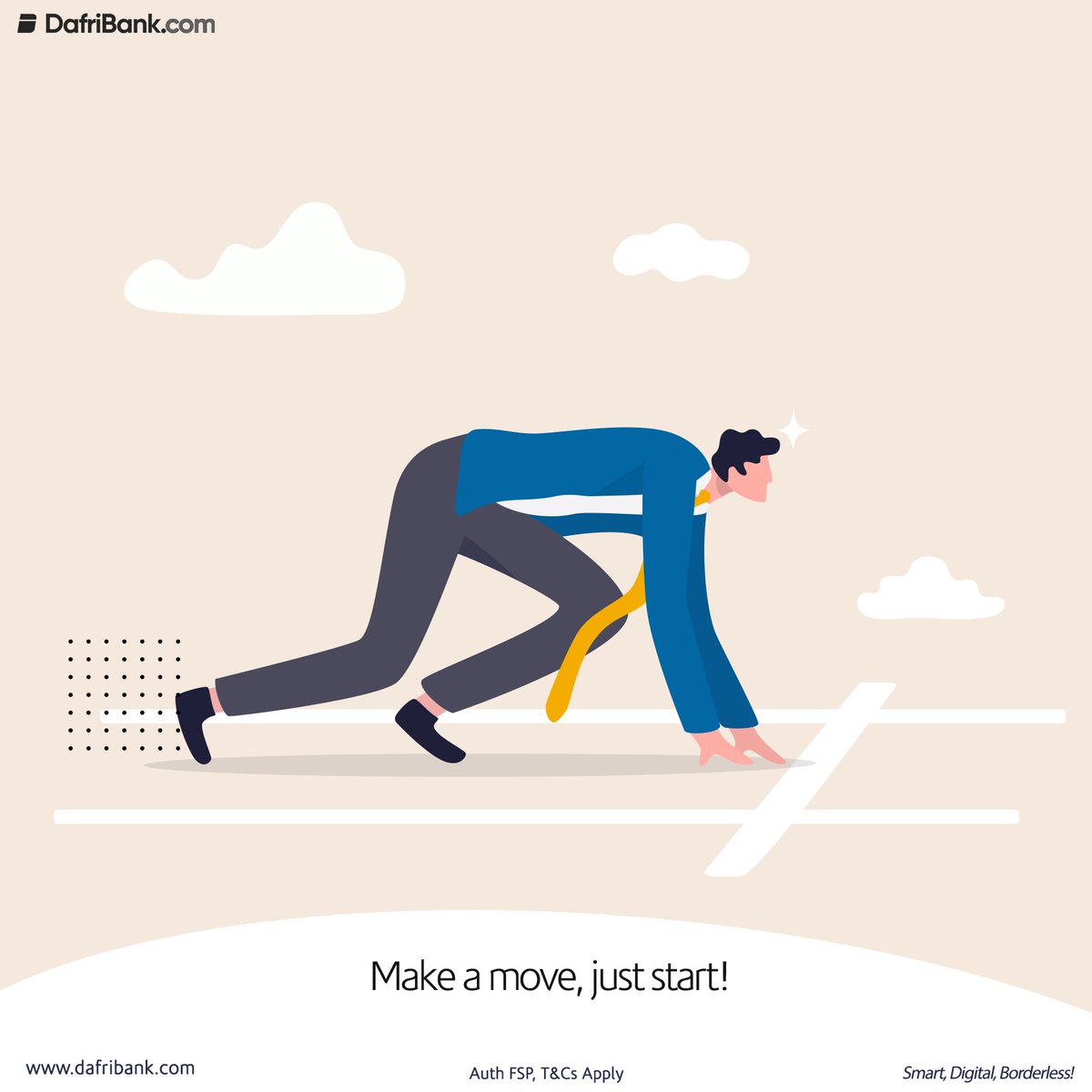 Start the week with positive energy!
#DafriBank #newweeknewgoals