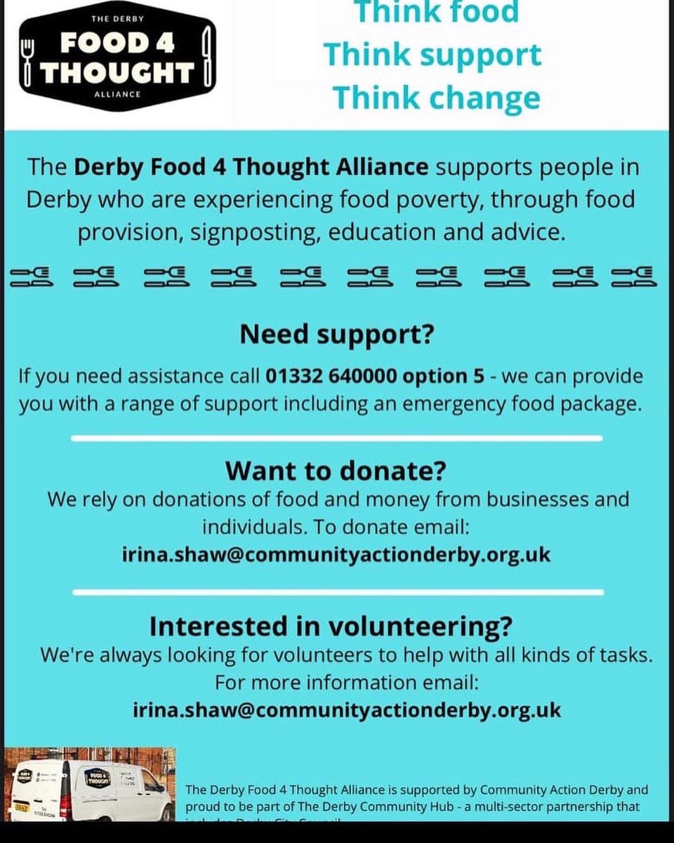 Derby Food 4 Thought Alliance tweet media