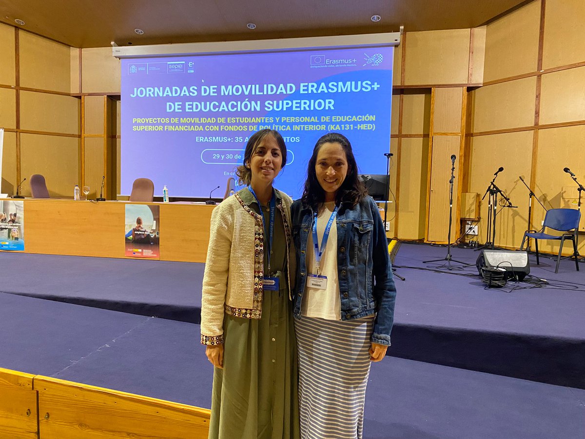 Our colleagues Cristina Carnicero and Paula Navarro participated last week in the initial Conference of Erasmus+ KA121 Mobility Projects in School Education in San Cristóbal de la Laguna in Tenerife, Canary Islands.