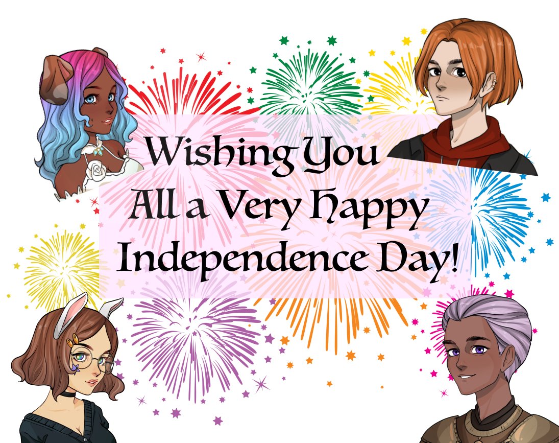 Wishing a Happy Independence Day to our many USA Mystics!

And a wonderful week to all, the world-round!