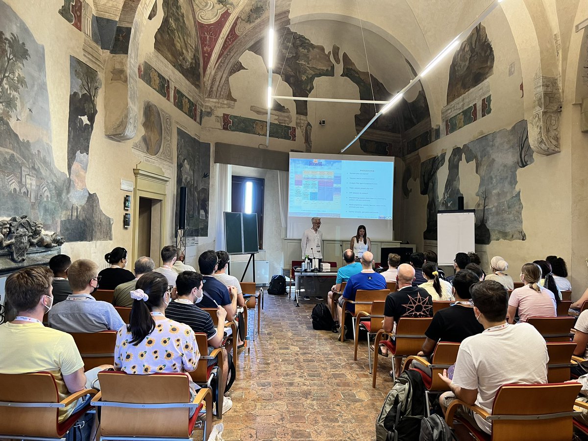 ciroku_fiorela's tweet image. Goodmorning from Bertinoro! We have officially started @isws_semweb and are ready for a great week. #isws #isws2022 #bertinoro