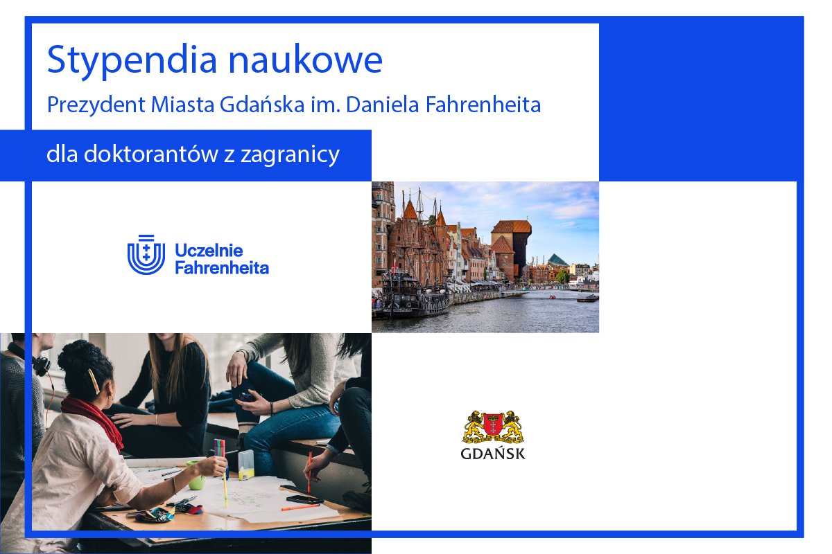 Uczelnie Fahrenheita (FarU) (@faruniv) on Twitter photo 📣 <a href="/GUMedGdansk/">Gdański Uniwersytet Medyczny (GUMed)</a>, <a href="/PolitechnikaGda/">Politechnika Gdańska</a> i <a href="/Uniwersytet_GD/">Uniwersytet Gdański</a> wspólnie z <a href="/gdansk/">Miasto Gdańsk</a> ustanowiły stypendia naukowe imienia Daniela Gabriela Fahrenheita dla najlepszych doktorantów z zagranicy.
Szczegółowe informacje, regulamin oraz formularz zgłoszeniowy dostępne są na faru.edu.pl/pl/stypendia. 📣 <a href="/GUMedGdansk/">Gdański Uniwersytet Medyczny (GUMed)</a>, <a href="/PolitechnikaGda/">Politechnika Gdańska</a> i <a href="/Uniwersytet_GD/">Uniwersytet Gdański</a> wspólnie z <a href="/gdansk/">Miasto Gdańsk</a> ustanowiły stypendia naukowe imienia Daniela Gabriela Fahrenheita dla najlepszych doktorantów z zagranicy.
Szczegółowe informacje, regulamin oraz formularz zgłoszeniowy dostępne są na faru.edu.pl/pl/stypendia.