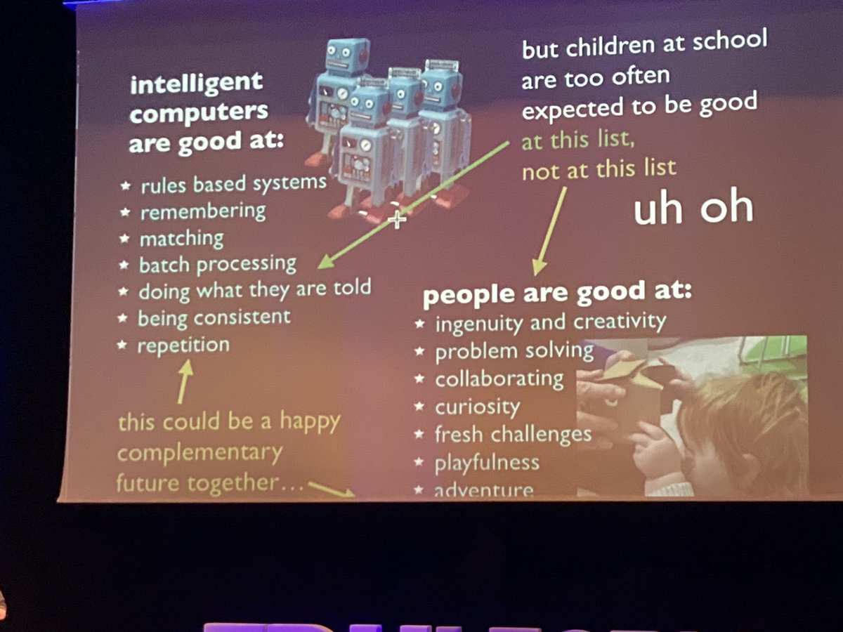 Some extremely thought provoking points about learning environments from <a href="/stephenheppell/">prof stephen heppell</a> - so important to rethink where we teach #EDULEARN22