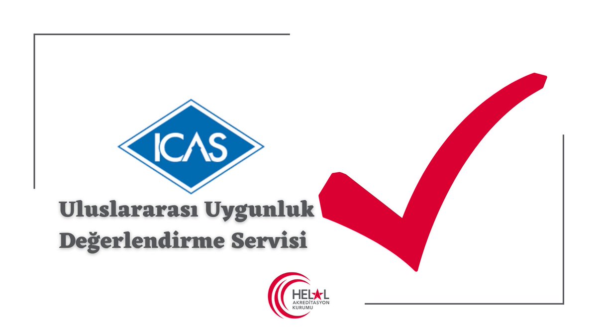 TC_HAK_'s tweet photo. OIC/SMIIC2:2019 uyarınca akredite edilen Uluslararası Uygunluk Değerlendirme Servisi (ICAS) isimli kuruluşun akreditasyonu yeni belgelendirme alanlarına yönelik olarak genişletilmiştir. Bu suretle HAK'ın akreditasyon kapsamındaki helal belge sayısı 756'ya yükselmiştir. https://t.co/icHE7M7ndE