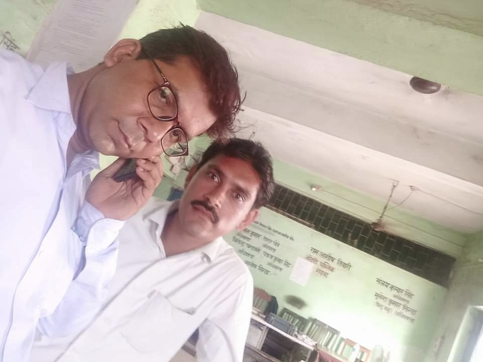 मैं और मेरे senior Advocate Sri Kumar Ankesh Narayan