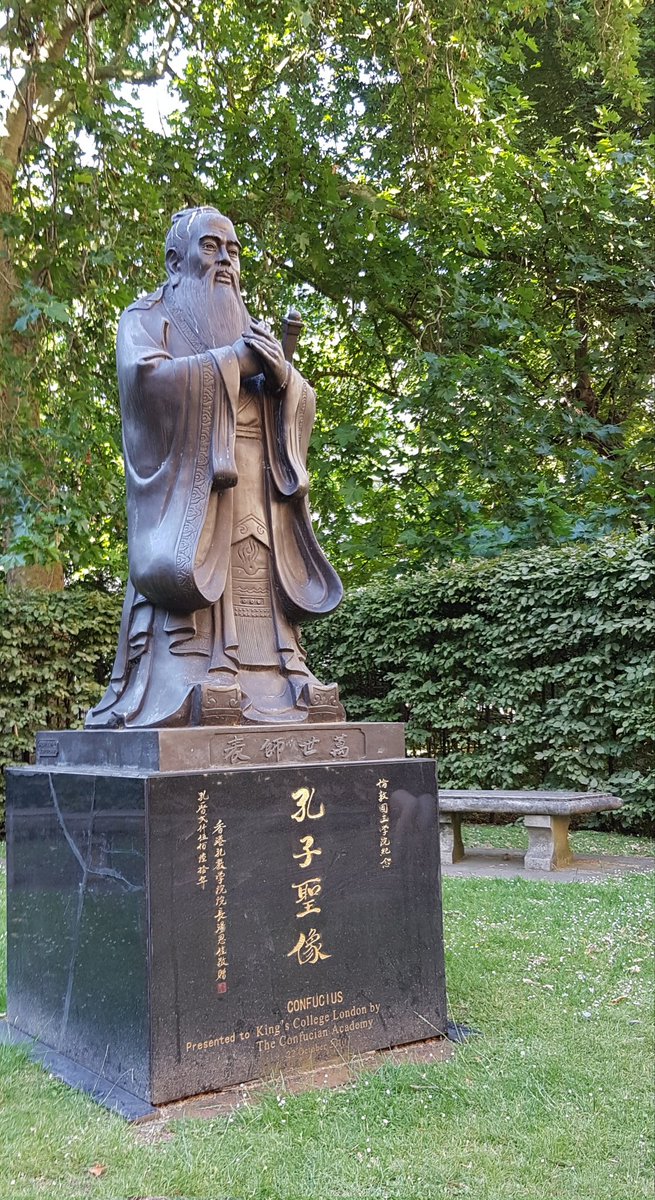 YPFoerster's tweet photo. PGR office closed for refurbishment, so back to @TheMaughan for some library nostalgia. #confucius setting the mood on this pleasant summer morning. https://t.co/jnKgNIkXkA